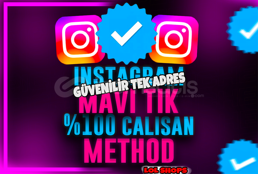 ✔️ÜCRETSİZ VE KALICI⭐2 ADET MAVİ TİK METHODU ⭐ ✔️ÜCRETSİZ VE KALICI⭐2 ADET MAVİ TİK METHODU ⭐