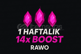 ⭐ [UCUZ] ANINDA TESLİMAT | 1 HAFTALIK 14X BOOST