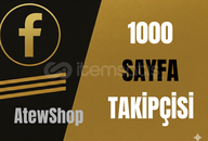 [UCUZ] FACEBOOK 1000 SAYFA TAKİPÇİSİ