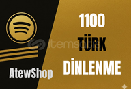 [UCUZ] Spotify TR 1100 DİNLENME