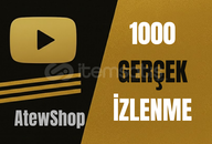 [UCUZ] YOUTUBE 1000 İZLENME 365 GÜN GARANTİ