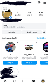 UCUZA 516 GERÇEK TAKİPÇİLİ HESAP 