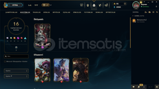Ucuza Bütçe dostu league of legends hesabı