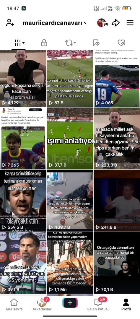Ucuza keşfeti açık TT hesabı