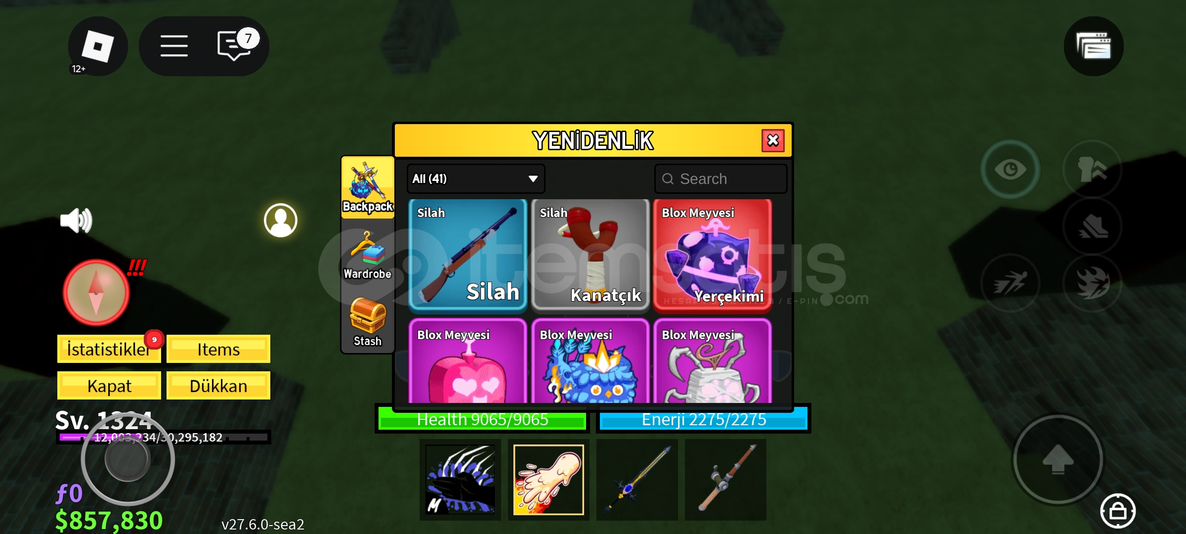 UCUZA ORTA DUZEYLİ BLOXFRUİT HESABİ UCUZA ORTA DUZEYLİ BLOXFRUİT HESABİ