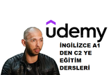 UDEMY A1 DEN C2 YE PROFESYONEL İNGİLİZCE EĞİTİM