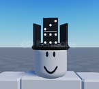 ⚡ [UGC] Black Domino Crown ⚡