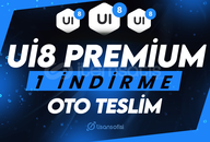 UI8 Premium - 1 İndirme - Oto Teslim