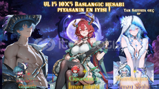 ⭐️UL15/ENİYİ BAŞLANGIÇ HESABI/11X5/RATE UP VAR!
