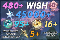 UL40- 480+ Wish 45000 Astrite 95+16+5 Tide