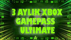 ⭐ULTİMATE | 3 Aylık Xbox Gamepass ⭐