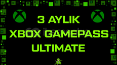 ⭐ULTİMATE | 3 Aylık Xbox Gamepass ⭐