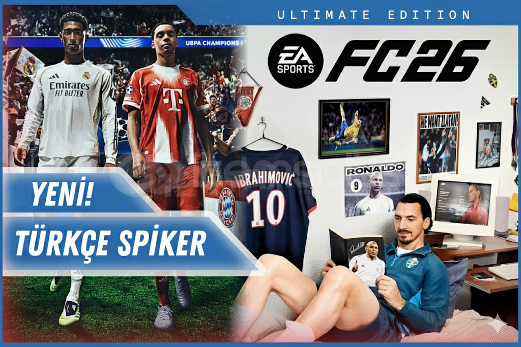 ⭐FC 26 Ultimate Edition Türkçe Spiker + Garanti ⭐FC 26 Ultimate Edition Türkçe Spiker + Garanti