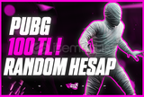 ⭐[ULTİMATE ZENGİN] 100 Tl Random Hesap | PubgM