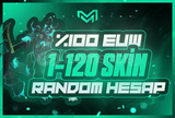 ⭐[%100 EUW] 1-850 SKİN GARANTİLİ RANDOM HESAP⭐