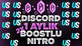 ⭐⭐⭐[ULTRA] 1 AYLIK 2x BOOSTLU NİTRO⭐⭐⭐