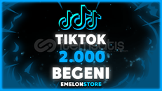 ⭐[ULTRA HIZLI] 2000 TİKTOK BEĞENİ