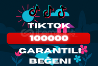 ⭐[ULTRA HIZLI] 100000 TİKTOK BEĞENİ