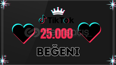 ⭐[ULTRA HIZLI] 25000 TİKTOK BEĞENİ