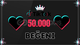 ⭐[ULTRA HIZLI] 50000 TİKTOK BEĞENİ