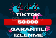 ⭐[Ultra Hızlı] 50000 Tiktok İzlenme