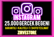  ⭐️ULTRA KALİTE⭐️ Instagram 25000 Gerçek Beğeni