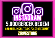  ⭐️ULTRA KALİTE⭐️ Instagram 5000 Gerçek Beğeni