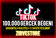⭐️ULTRA KALİTE⭐️ TikTok 100.000 Gerçek Beğeni