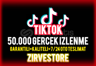 ⭐️ULTRA KALİTE⭐️ TikTok 50.000 Gerçek İzlenme