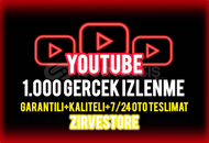 ⭐️ULTRA KALİTE⭐️Youtube 1.000 Gerçek İzlenme
