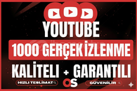 ⭐ULTRA KALİTE YOUTUBE 1000 İZLENME⭐