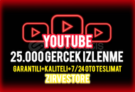 ⭐️ULTRA KALİTE⭐️Youtube 25.000 Gerçek İzlenme