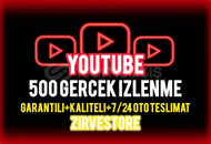 ⭐️ULTRA KALİTE⭐️Youtube 500 Gerçek İzlenme