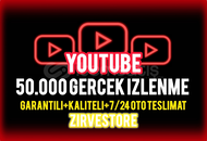 ⭐️ULTRA KALİTE⭐️Youtube 50.000 Gerçek İzlenme