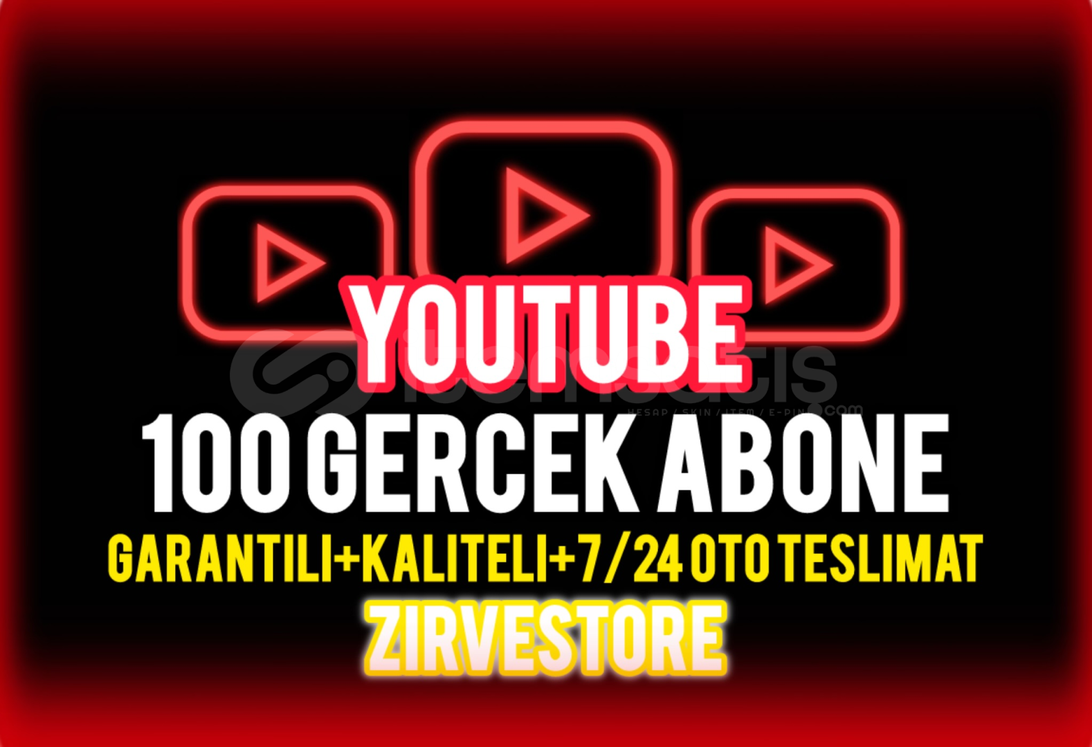 ⭐️ULTRA KALİTELİ⭐️ YouTube 100 Gerçek Abone ⭐️ULTRA KALİTELİ⭐️ YouTube 100 Gerçek Abone
