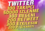 ⭐ULTRA KEŞFET TWITTER PAKET ⭐ ÇOK HIZLI ⭐