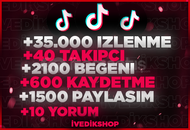 [ULTRA MEGA PAKET ] TIKTOK 6X KEŞFET PAKETİ