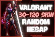 %100TR(⭐Ultra özel⭐)30-120 SKİN RANDOM HESAP