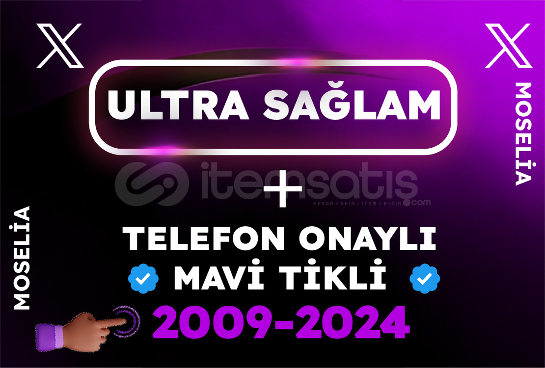 ULTRA SAĞLAM + Mavi Tikli X Hesap 1 AYLIK ULTRA SAĞLAM + Mavi Tikli X Hesap 1 AYLIK