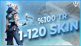 ⭐️[ULTRA VİP] %100 1-120 SKİN RANDOM HESAP