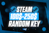 ☘️[ULTRAViP+] Steam 100$ - 250$ Random Key