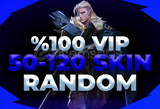 ⭐️[ULTRA VİP] %100 50-120 SKİN RANDOM HESAP