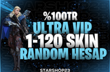 [ULTRA VIP]%100 TR 1-120 SKİN GARANTİ