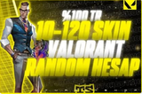 %100 TR 5-120 SKİN GARANTİ RANDOM