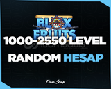 ⭐[ULTRA VİP] 1000-2550 LEVEL MAİLSİZ RANDOM⭐