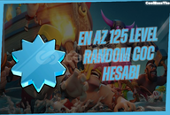 125+ LVL CLASH OF CLANS RANDOM