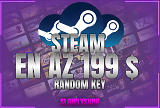 Anlık | (6400 TL) 199$ Steam Random Key