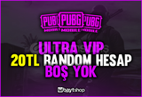 [✨ULTRA VIP] 20TL RANDOM HESAP OTO TESLIM