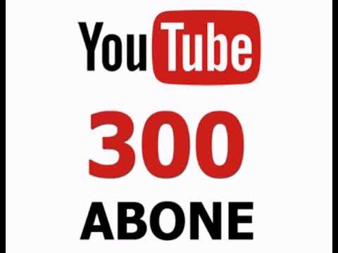 ⭐️[ULTRA VİP] +300 Youtube Türk Abone (ANLIK)