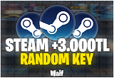 [ULTRA VİP+] 3.000 TL Üstü Random Key
